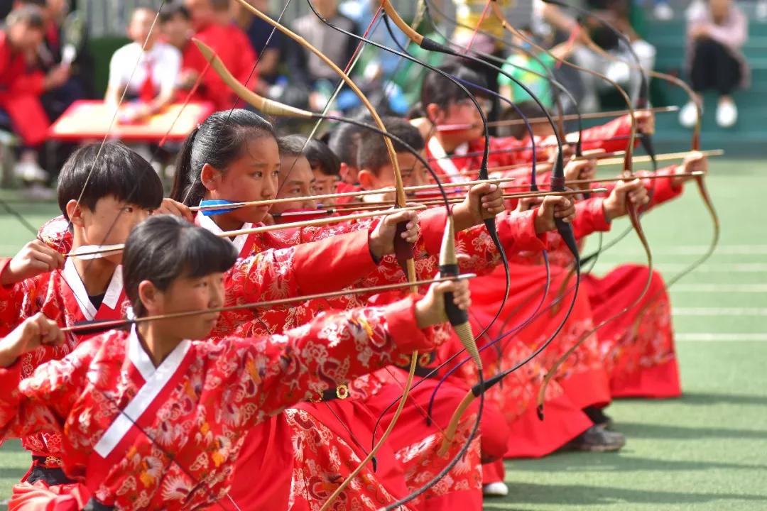 中国大学生射箭(射艺)锦标赛甘肃赛区比赛在天水开弓