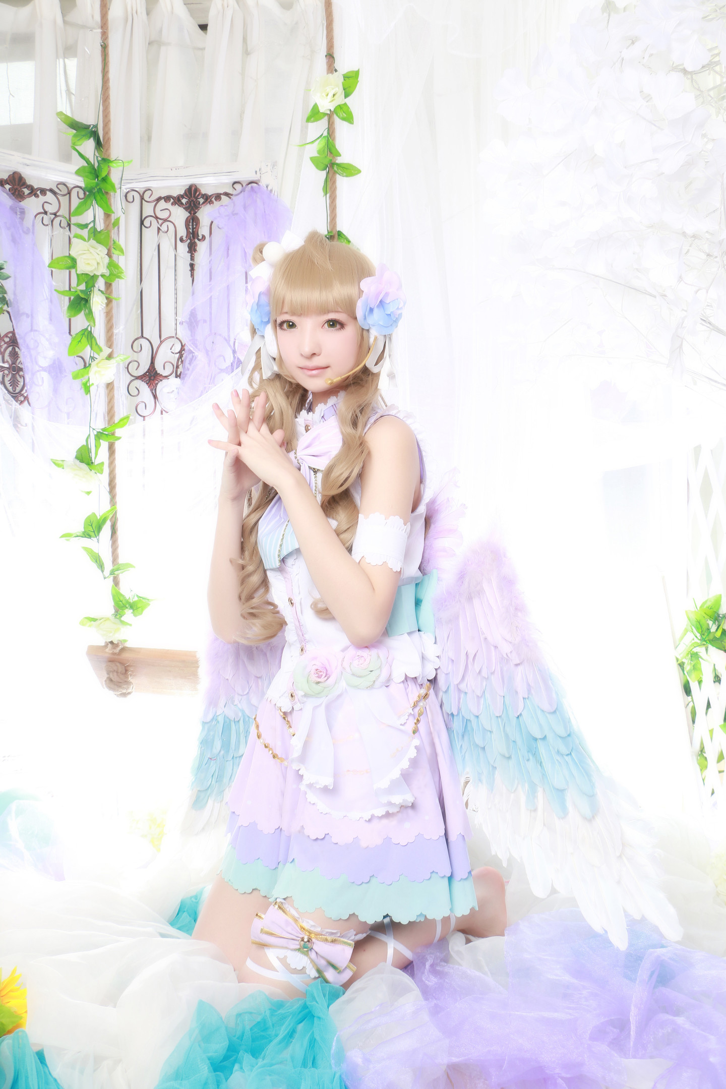 cos:白色情人节的南小鸟,是不是特别的好看呢?