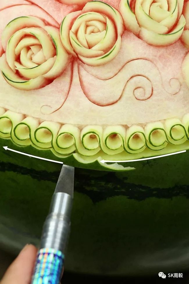 西瓜三瓣花--周毅重磅推荐基础高清视频 图文教程_花瓣