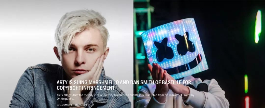 棉花糖marshmello被控抄袭的背后是有意为之还是命中注定