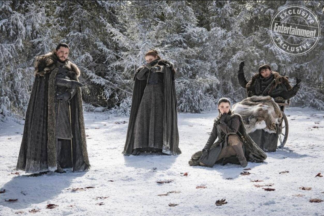 最强史塔克家族权力的游戏最终季独家花絮剧照发布