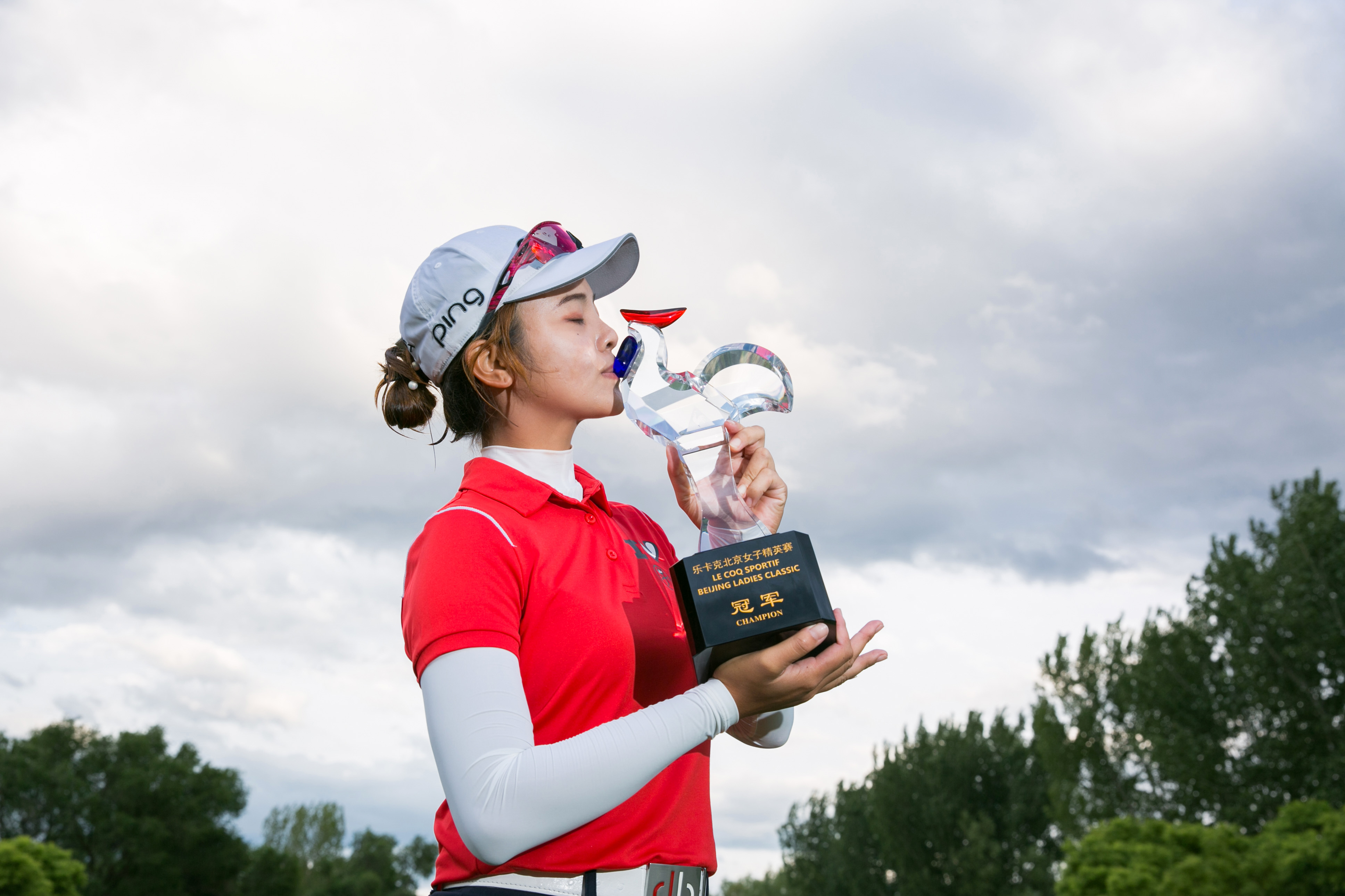 组图:乐卡克北京女子精英赛 张维维夺clpga第二冠