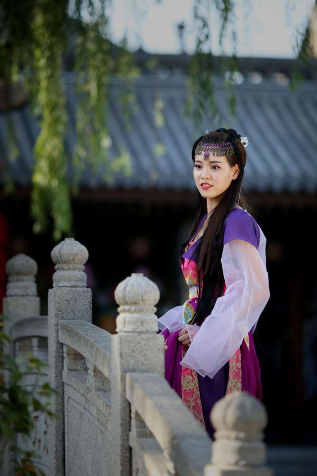 人像摄影:洛邑古城,古装佳人_洛阳