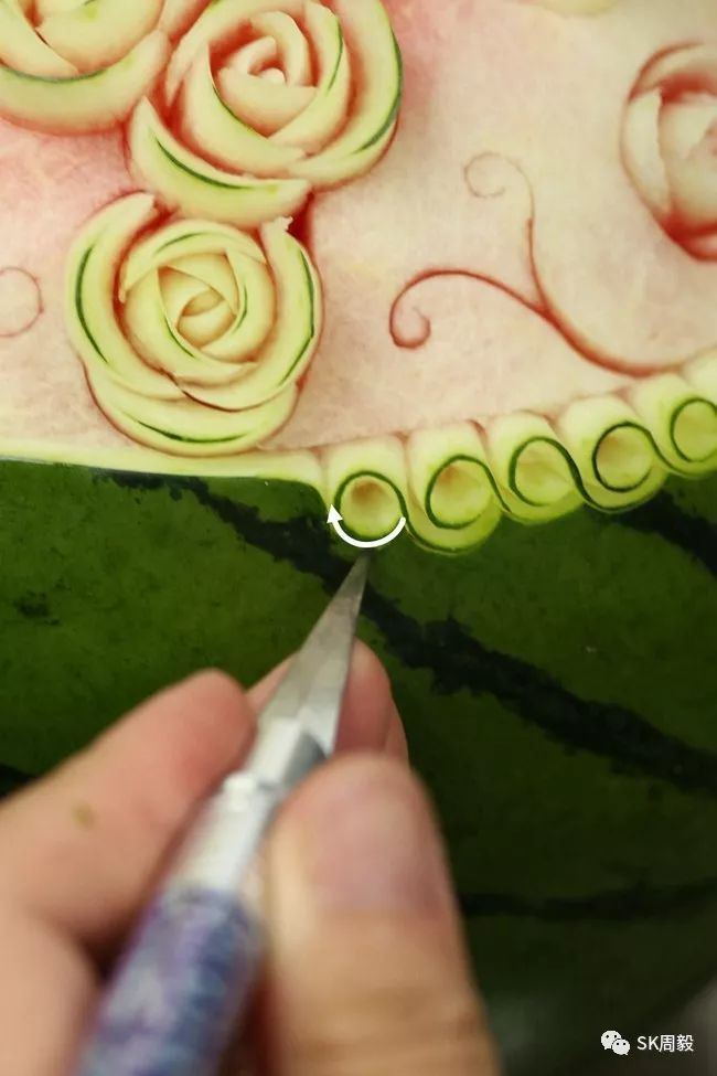 西瓜三瓣花--周毅重磅推荐基础高清视频 图文教程_花瓣