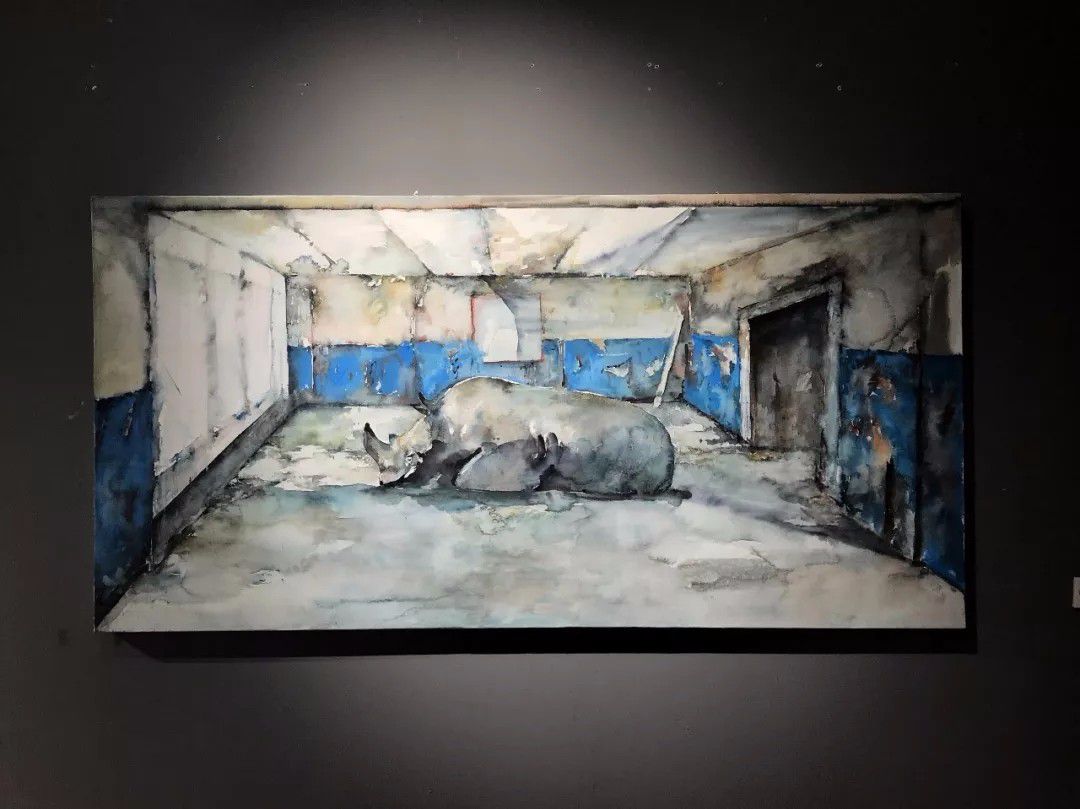 纸上综合材料 2019年 (指导教师:冯建宇,薛守田,郭廷元)综合绘画 孙莹