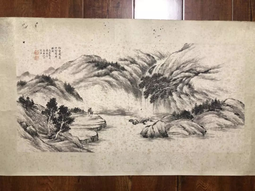 蒋淑文,生于1901年,蒋兹之女,自幼随其父勤习画艺,除画兰外,兼习山水