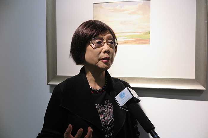 中央美术学院国际合作办学管理处于跃老师谈乃平父子的艺术创作