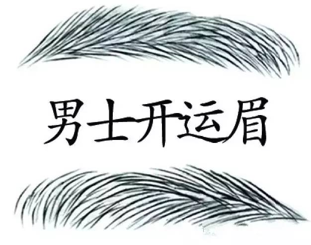 眉断财断 眉散财散 眉不过框 富贵不常_眉毛