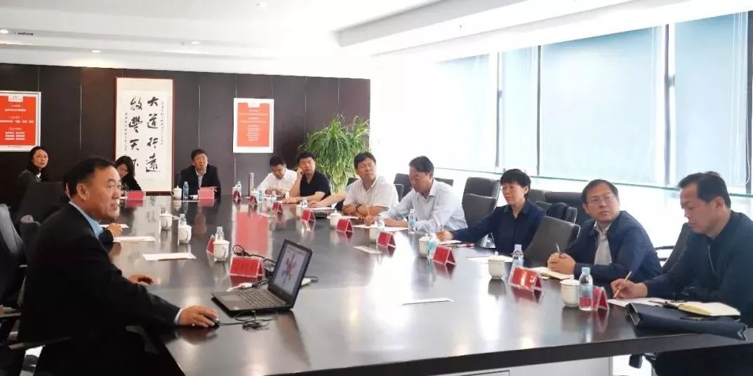 团一行莅临我司参观考察,考察团由山西太原工业学院杨述平院长带队