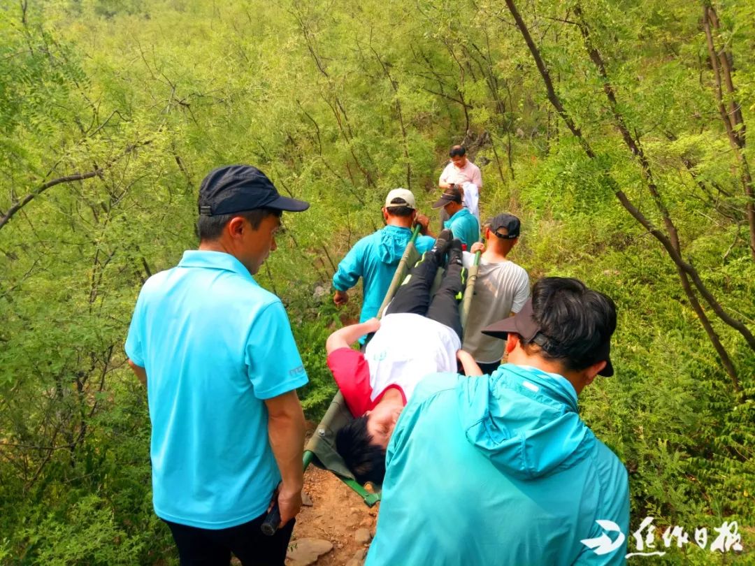 博爱这6名"驴友"是干啥呢?搞事情.