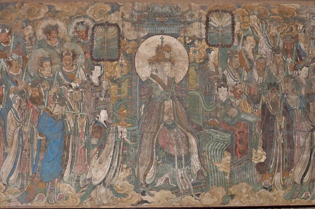 朝元图壁画,朝元图美术赏析,朝元图仙介绍(第8页)_大山谷图库