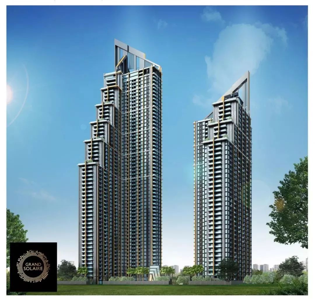 芭提雅市中心第一高楼grand solaire太阳大厦