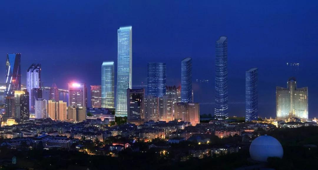 绿城深蓝中心悦海豪庭位于青岛市崂山区香港东路南侧,大海和沙滩的