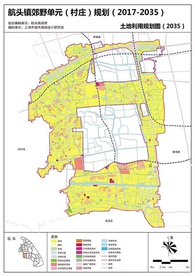 航头镇航塘公路规划图图片