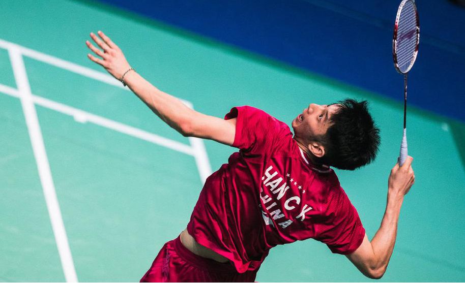 骄傲苏迪曼杯冠军队成员福师大学子韩呈恺