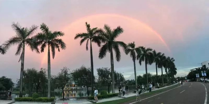 风雨过后,让我们为自己许个愿吧!_彩虹