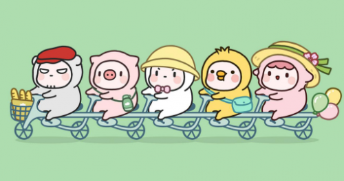 胖滚家族胖滚家族(poco family)由一群可爱的动物组成,目前已有角色