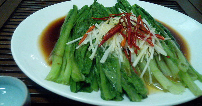 不是生菜不是莴苣的油麦菜别只会拿去涮火锅炒着吃味道更好