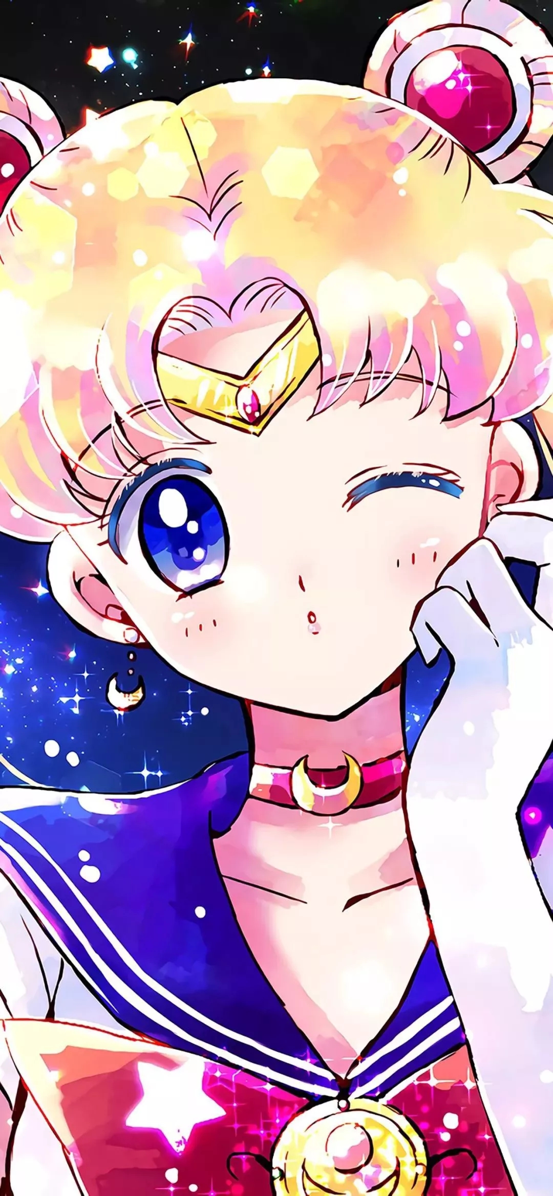 小仙女签收,31张酷酷的全面屏壁纸来啦!