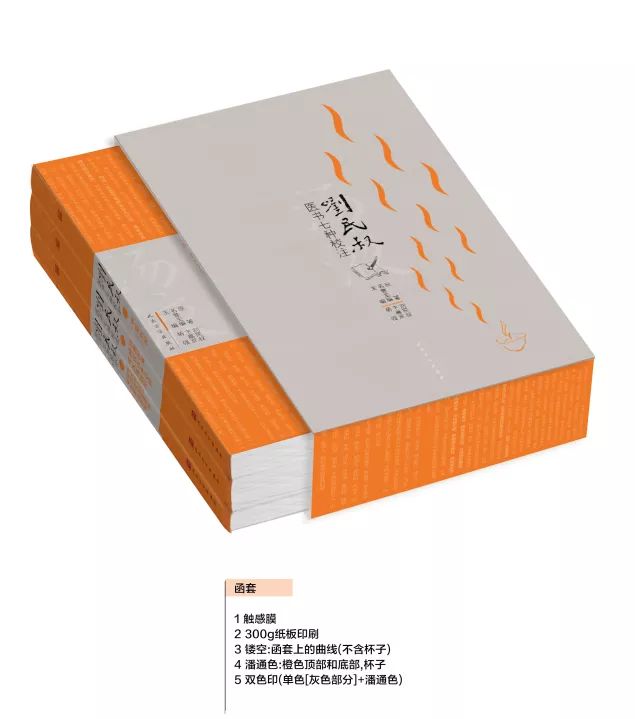 函套效果图▲ 函套局部 : 镂空设计处理"汤液冒出热气腾腾"的镂空