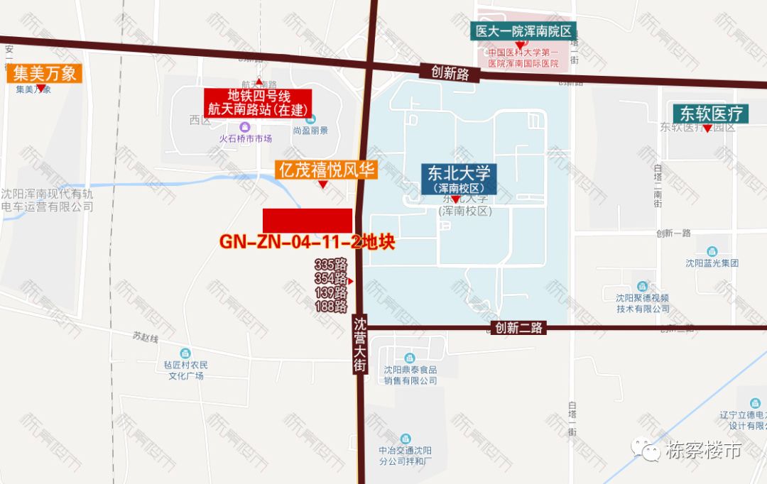 两年地价速涨新市府东北大学浑南校区西地块惹人关注