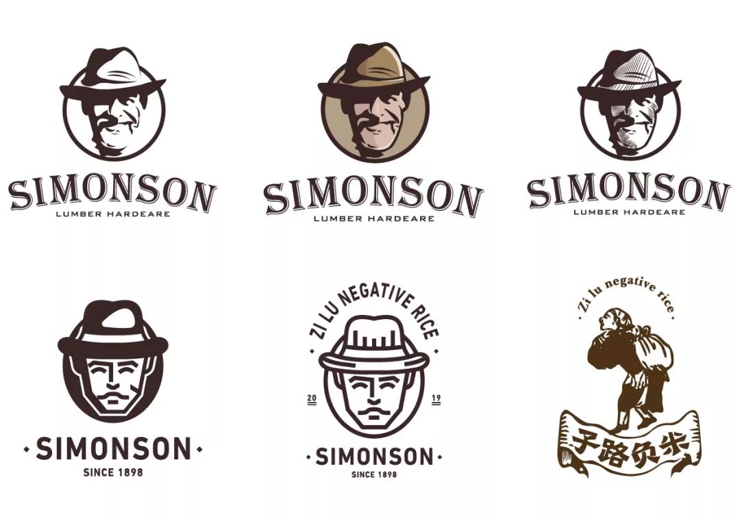 人像logo真的很容易!