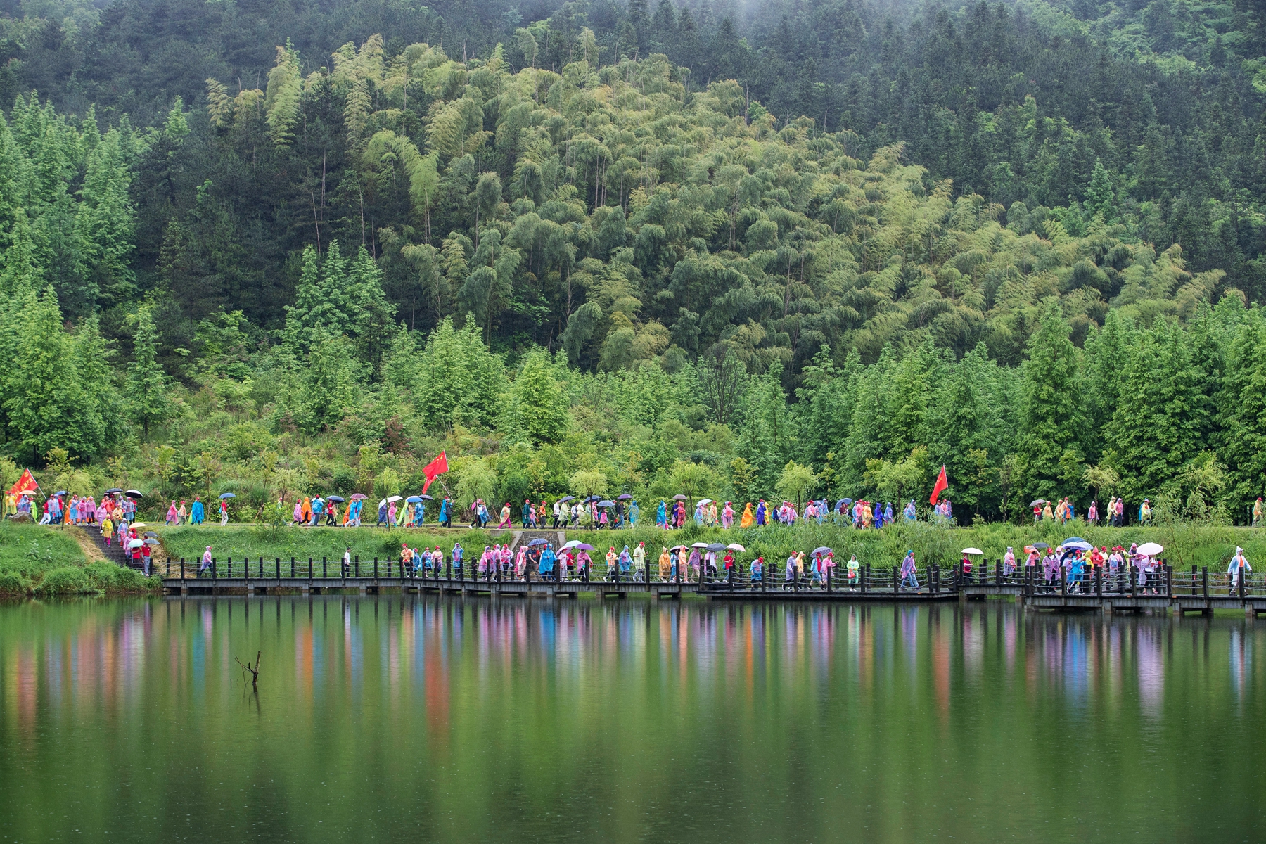 四届河南省户外露营大会在位于鄂豫皖三省交界的黄柏山旅游区如期举行