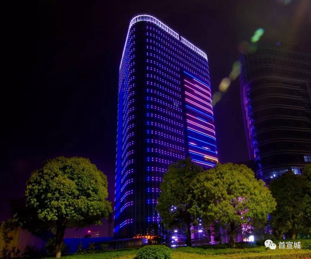 宣城夜景难以置信的美