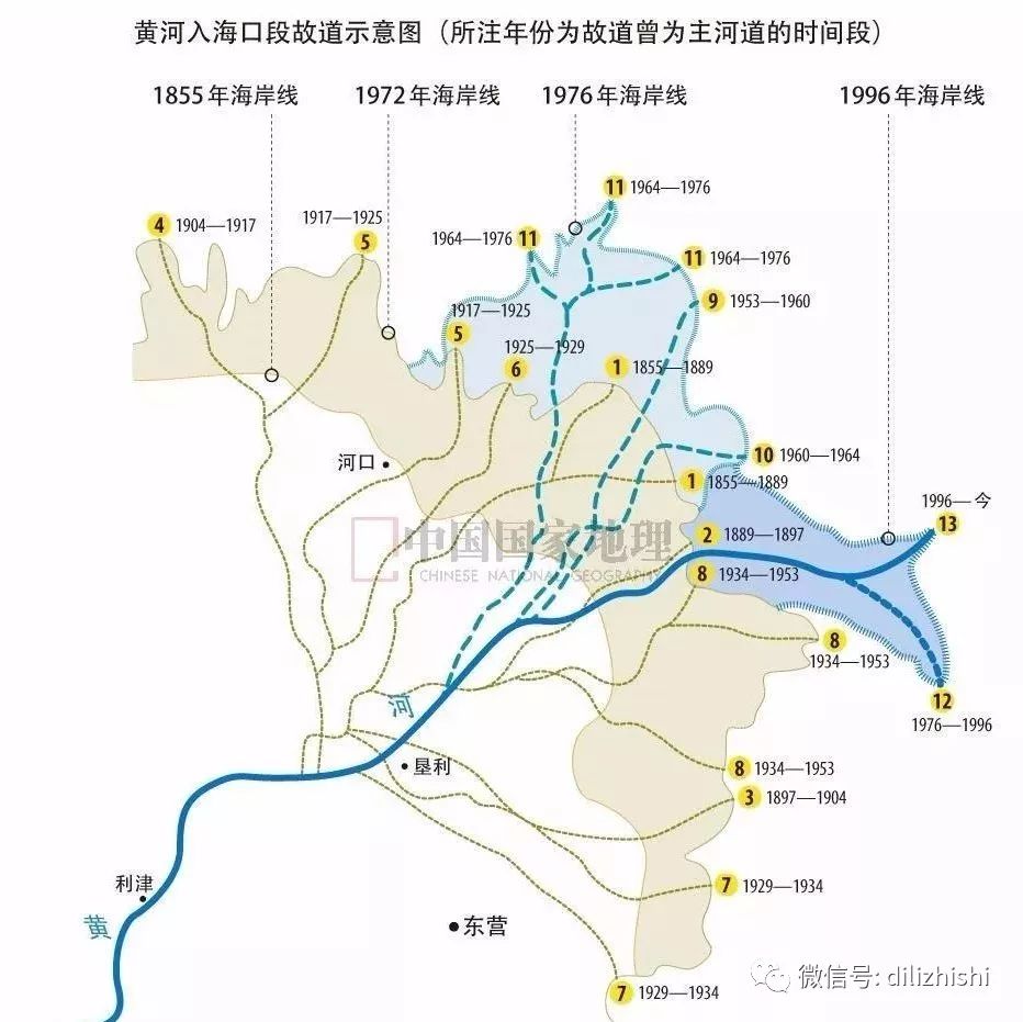 黄河入海口为什么没有形成大城市?