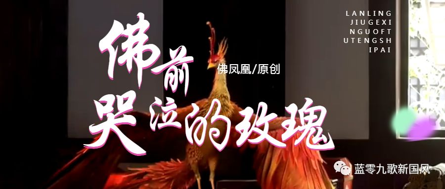 聆听雨莲诵读佛前哭泣的玫瑰