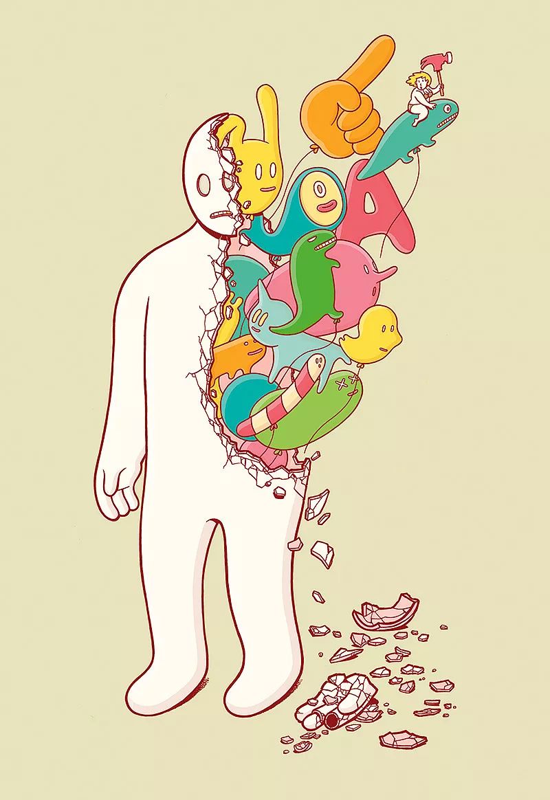 20张脑洞大开的插画酷到不行