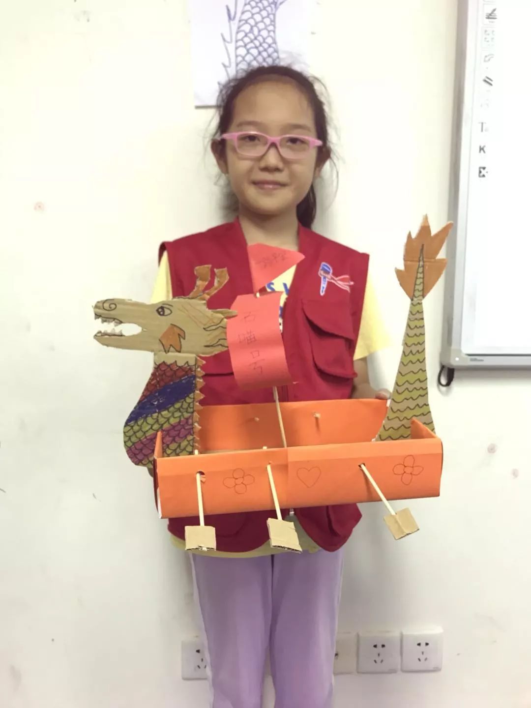 活动回顾端午节节日欢庆活动龙舟制作