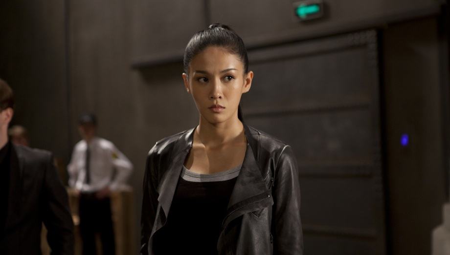 冠军出身的张蓝心,凭借国际动作巨星成龙大哥的作品《十二生肖》出道