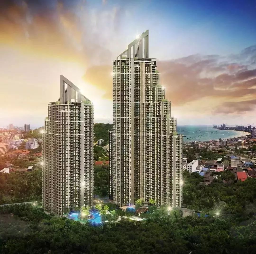 芭提雅市中心第一高楼grand solaire太阳大厦