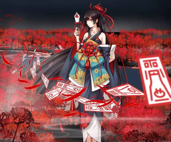 彼岸花黑化魔女图片图片