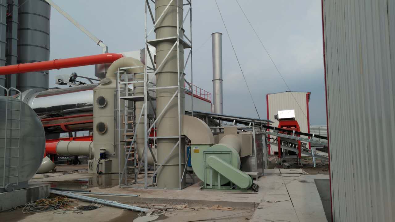 搅拌站沥青烟气净化处理方案及案例剖析