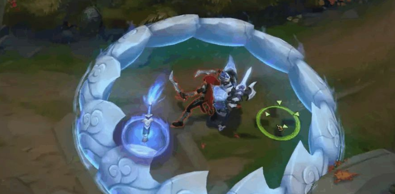 lol死歌大招金身躲皇子大招闪现躲盖伦大招用q躲