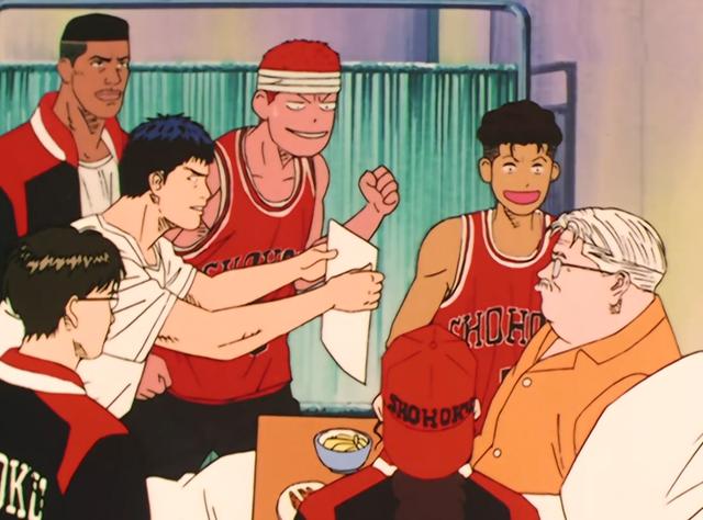 灌篮高手湘北五虎的7个经典画面其中一个画面定格了20多年