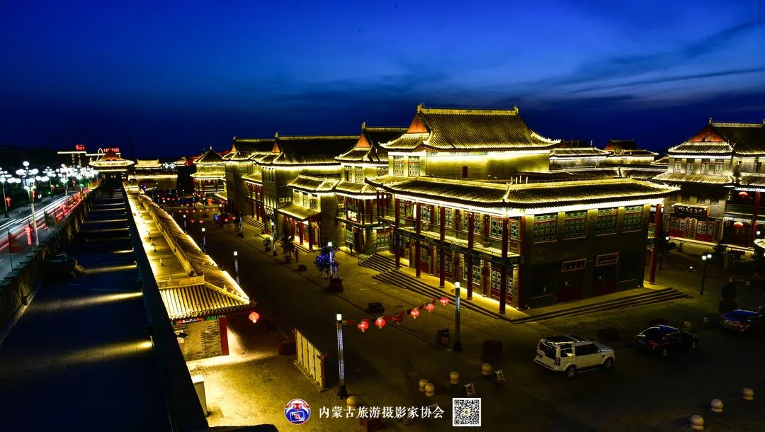巴彦县夜景图片