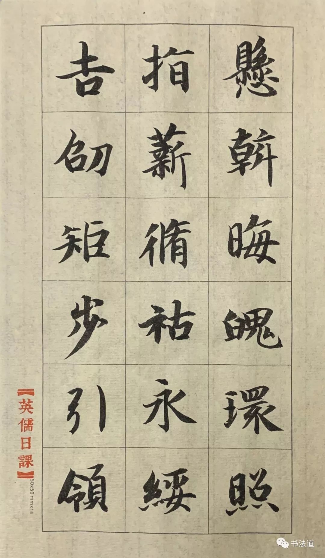 这才是真正的临帖