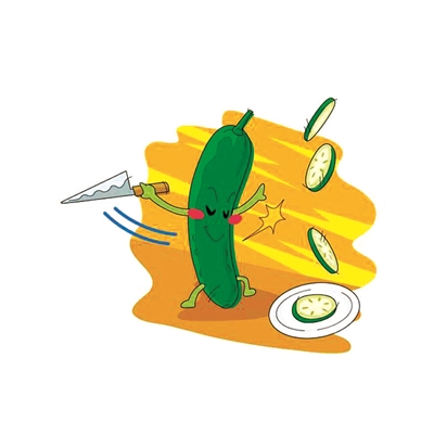 黄瓜也是有脾气的