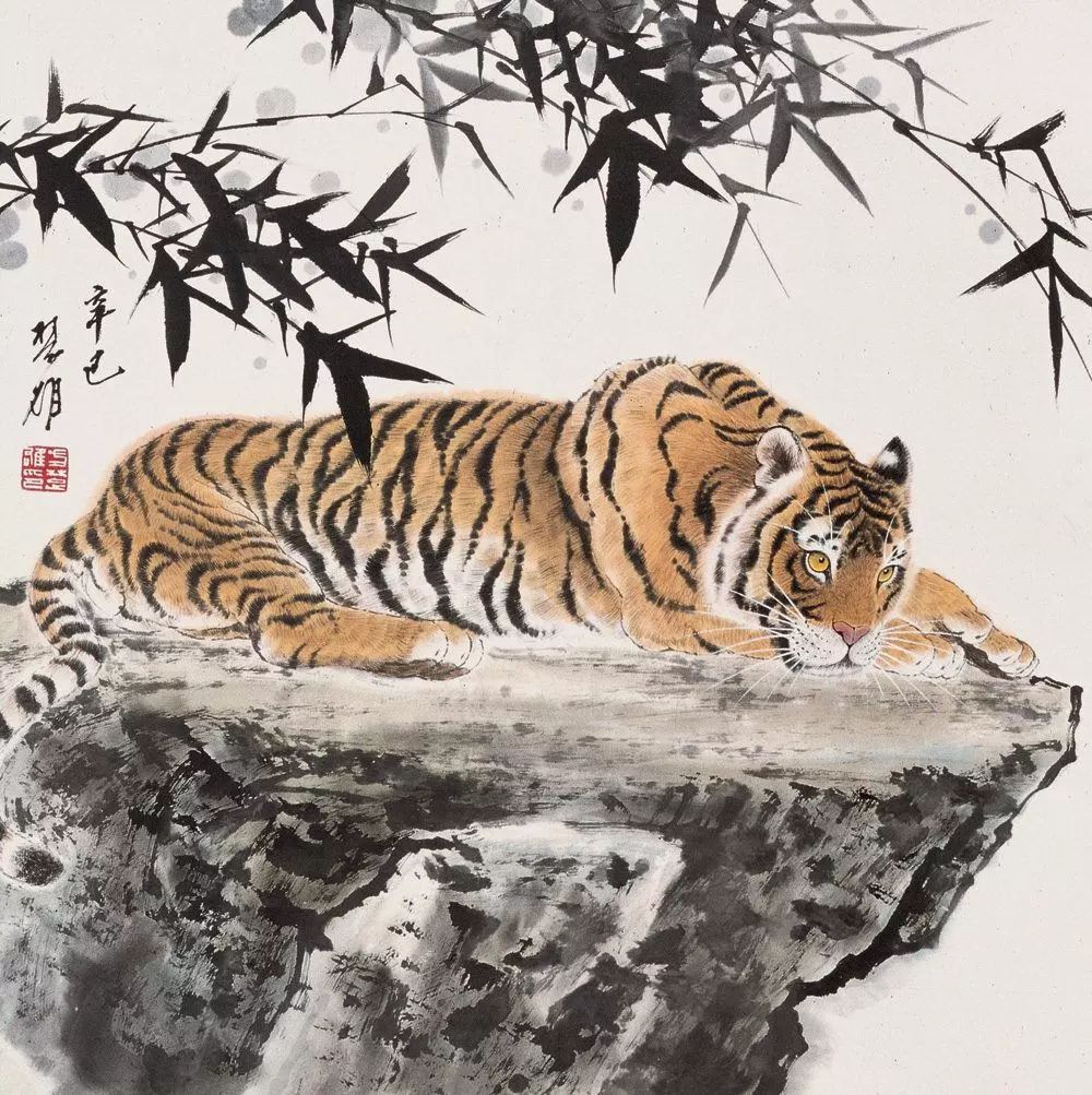 方楚雄花鸟走兽国画作品欣赏七