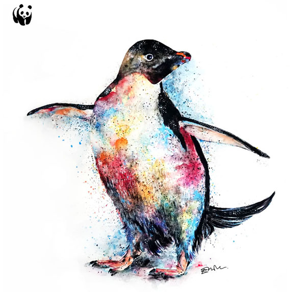 「插画欣赏」emily tan色彩缤纷的动物插画作品