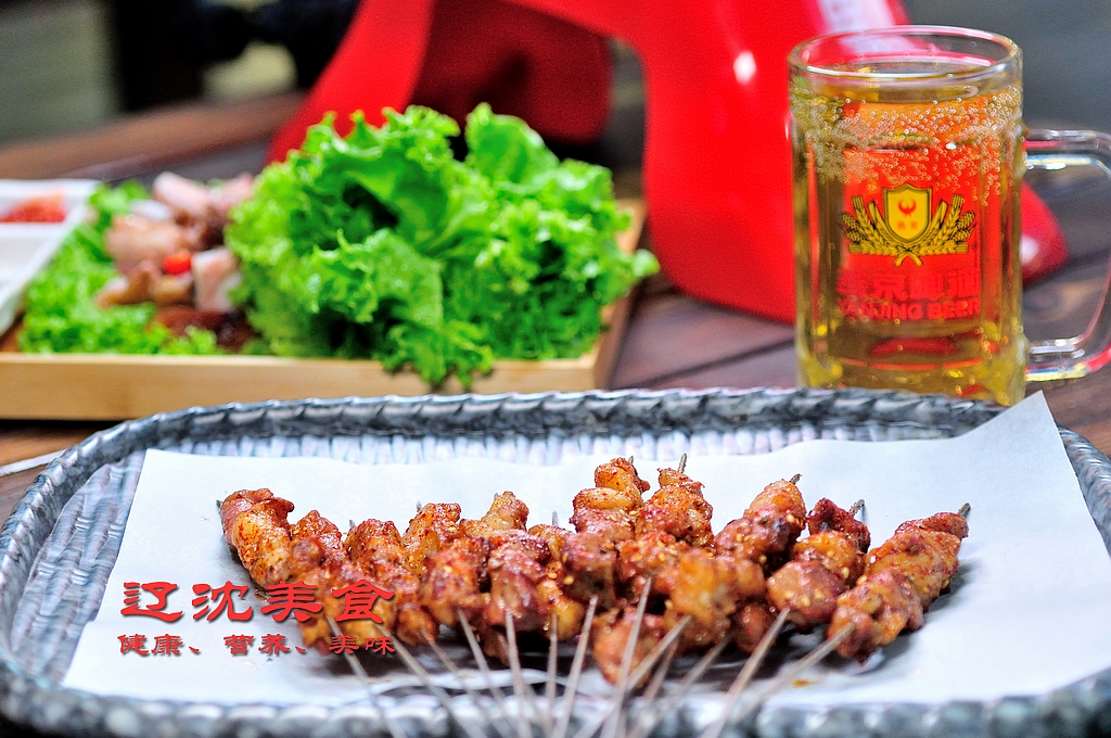 原创沈阳东北大厦五星级啤酒花园开幕健康烧烤价格亲民