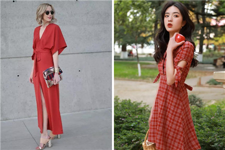 戈蔓婷：夏季短袖连衣裙，日式版型更加显瘦(图1)