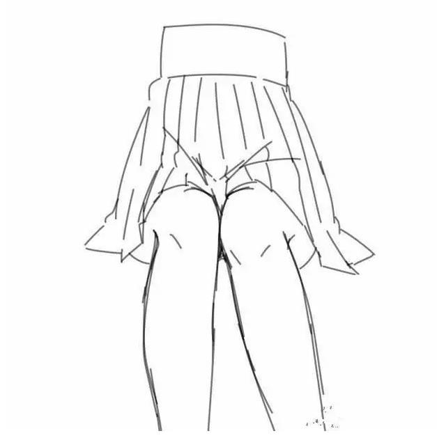 小圈的画法该如何应用……改变大,小圈圈的相对位置可以形成各种坐姿