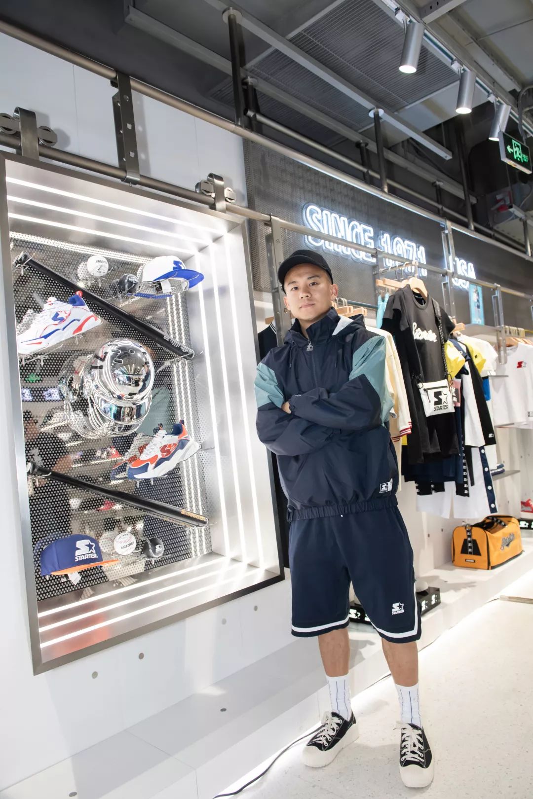 从运动场到街头美国运动品牌starter中国首店正式开幕