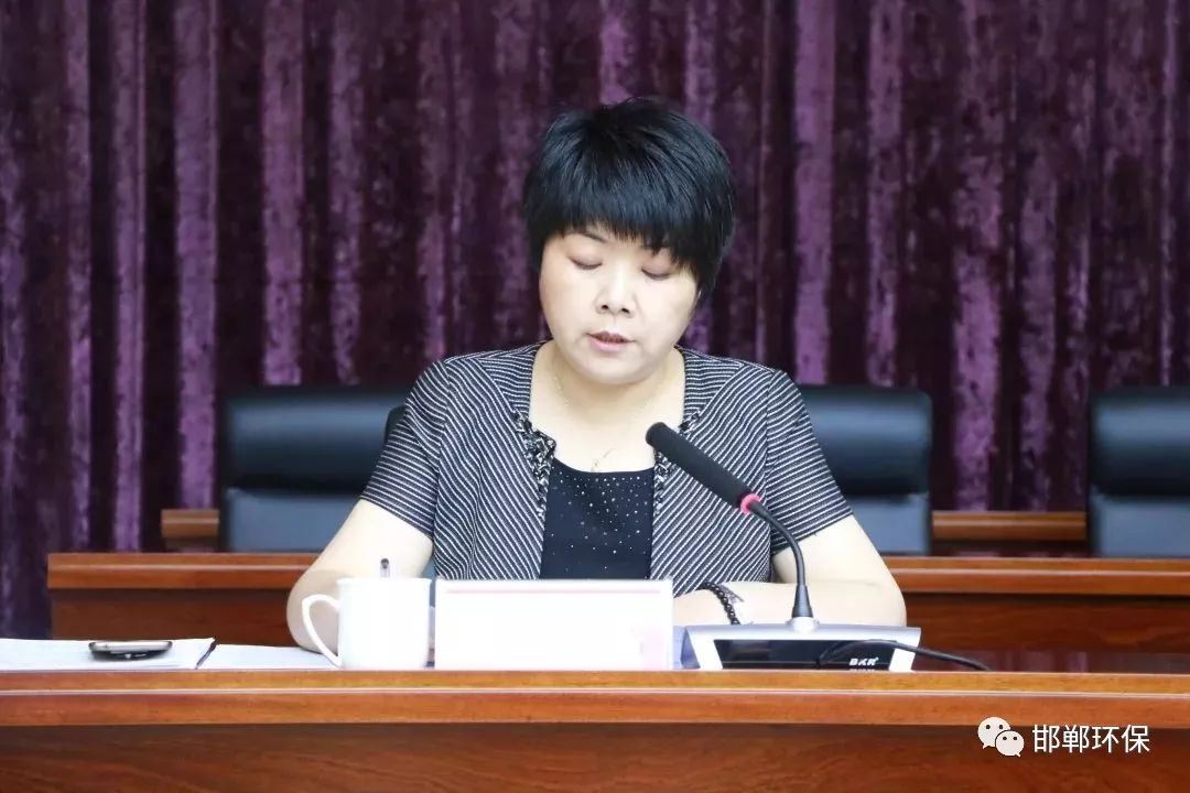 会议由区政府副区长苏宏艳主持区住建局,城管局,交运局,峰峰镇,临水镇