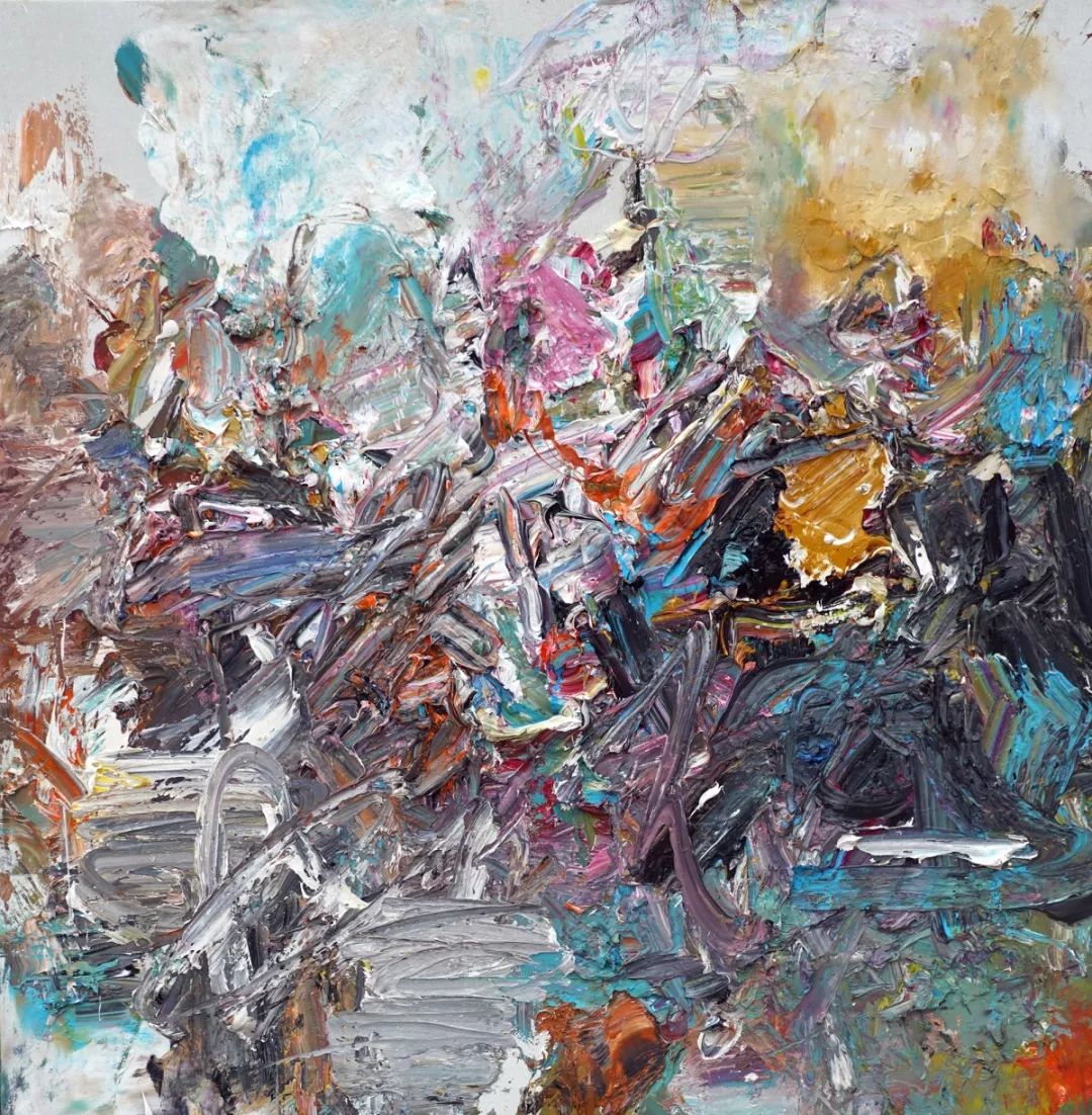 不同艺见王易罡与文化思想沾边跟抽象艺术无关