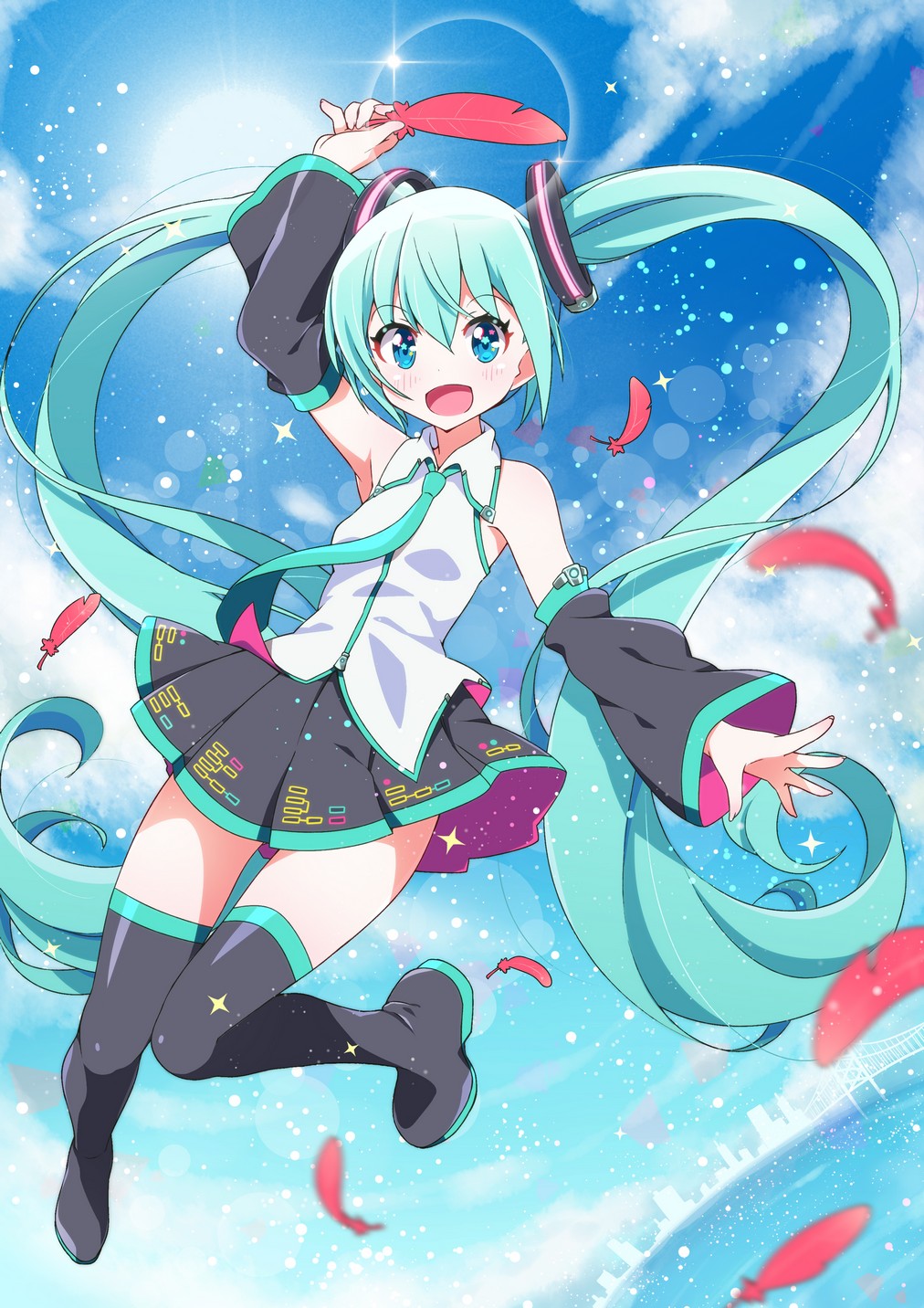 登場角色:初音未來,2019年魔法未來造型.